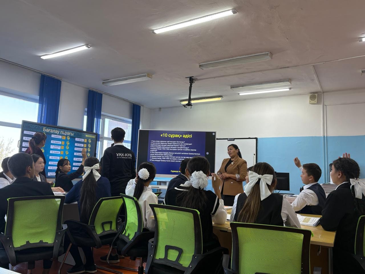 Қазақ КСР экономикалық шикізатқа бағытталуы тақырыбында ашық сабақ