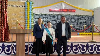  Мектеп Президентін ұлықтау рәсімі! 