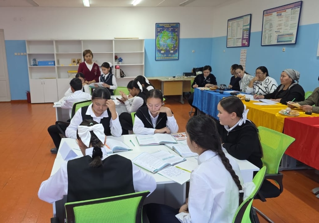 Ашық сабақ — тәжірибе алмасу алаңы!