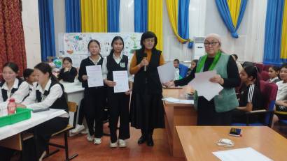 Жаратылыстану" пән әдіс бірлестігінің айлық іс-шаралар жоспары аясында ұйымдастырылған жұмыстар өз мәресіне жетті.