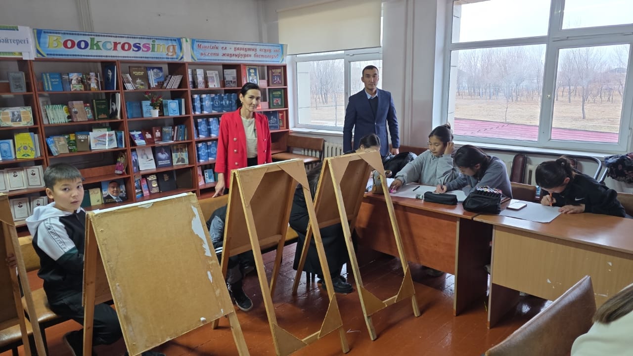 «Зорлық-зомбылықсыз балалық шақ» тақырыбында сурет байқауы 