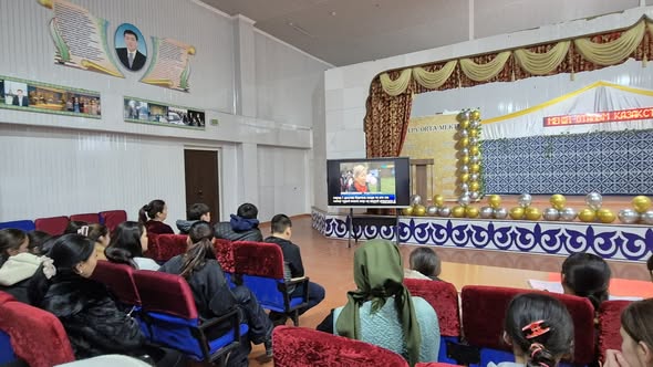 Бұзушылықтың алдын алу және жауапты мінез-құлықты қалыптастыру бағытында бірқатар кино көрсетілді.