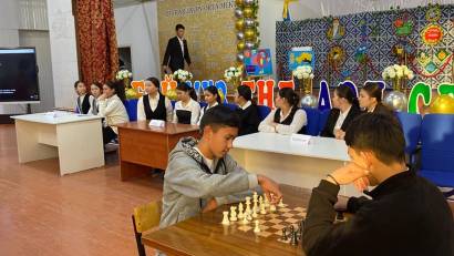 Спорт және өнер пән бірлестігінің айлық іс-шарасының жабылуы.