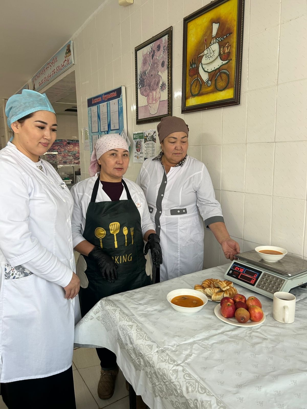 24 желтоқсан күні мектеп асханасының санитарлық-гигиеналық жағдайы