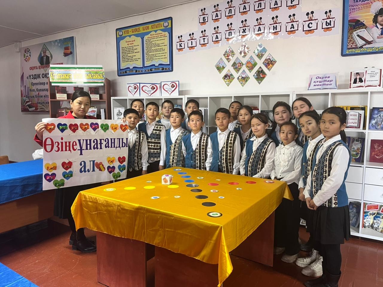 Көңілді үзіліс – пайдалы уақыт!  "Өзіңе ұнағанды ал" тақырыбында көңілді үзіліс өткізілді
