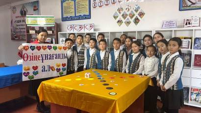 Көңілді үзіліс – пайдалы уақыт!  "Өзіңе ұнағанды ал" тақырыбында көңілді үзіліс өткізілді