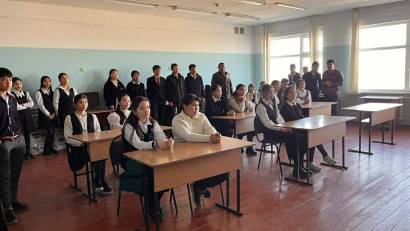 «ДРОП» атты қысқа кадрлы құқықбұзушылыққа байланысты фильмі көрсетілді.