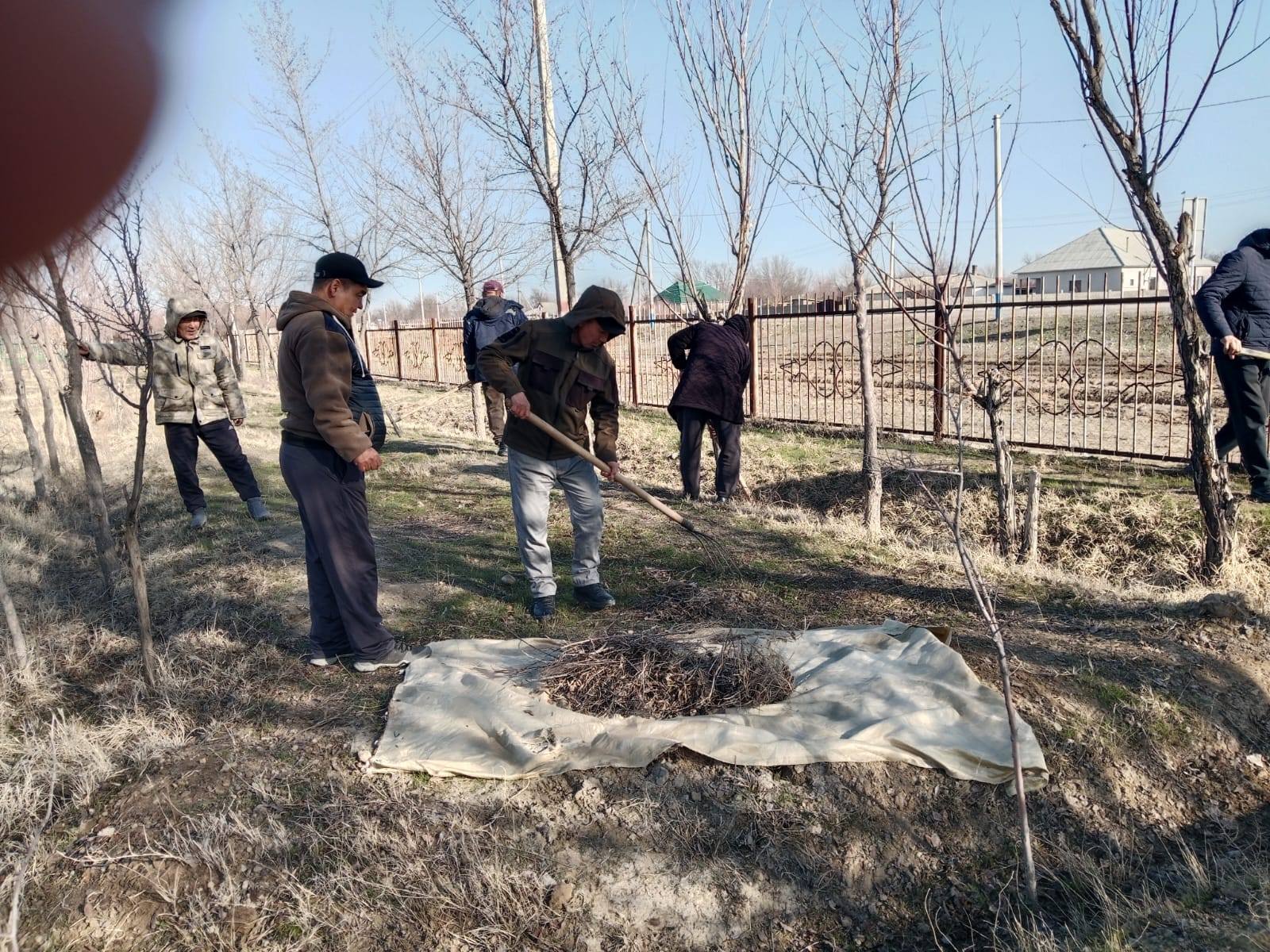 «Таза Қазақстан» акциясы аясында сенбілік ұйымдастырылды