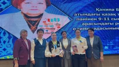 Сарыағаш ауданында Қанипа Бітібаева атындағы қазақ тілі мен әдебиеті пәні